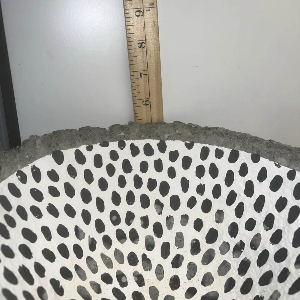 Artisan Hand Made Organic Paper Mache Bowl
